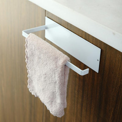 Space-Saving Mounted Paper Towel Holder - Durable Iron Design for Kitchen & Bath 6