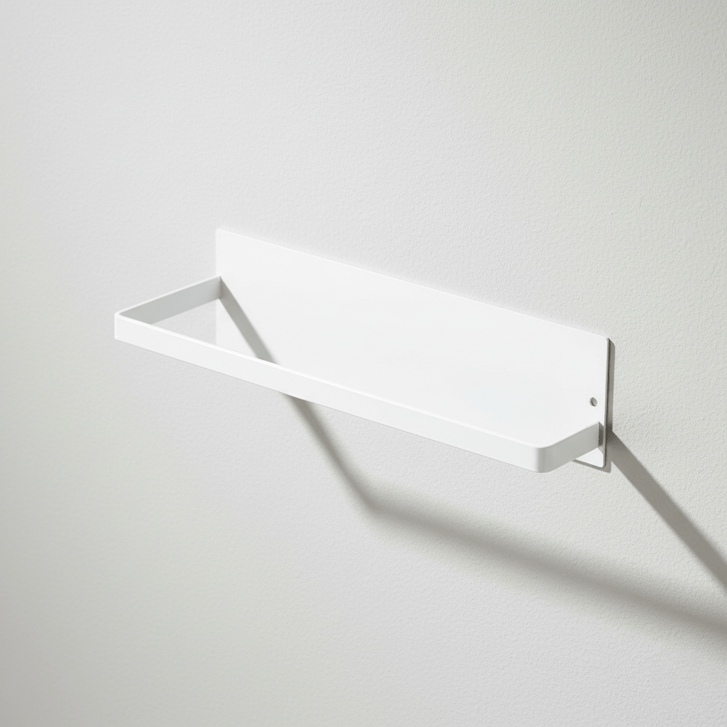 NeatHold – Portarotolo da cucina salvaspazio da parete con design resistente in ferro