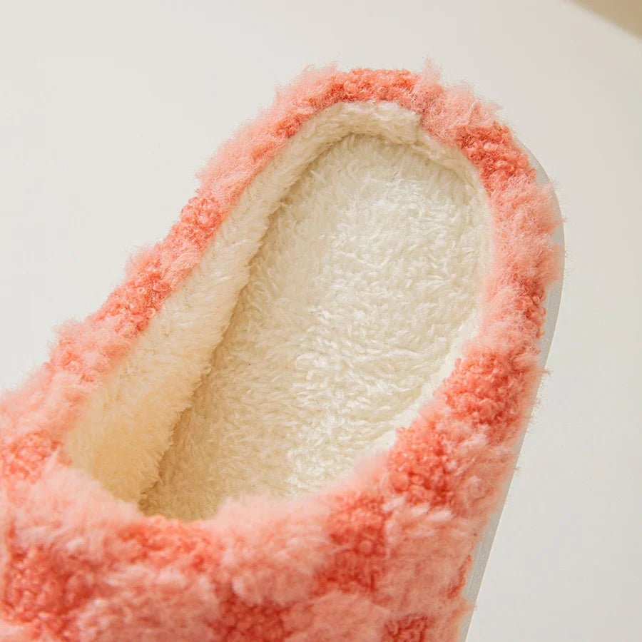 COTTONPAIR – Cozy Couple’s Cotton Slippers with Non-Slip Thick Sole for Indoor Warmth 6