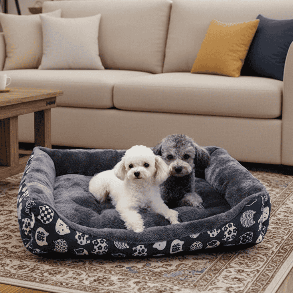 HUGGYPOD – Soft Dog Nest Lounger for Year-Round Comfort 0
