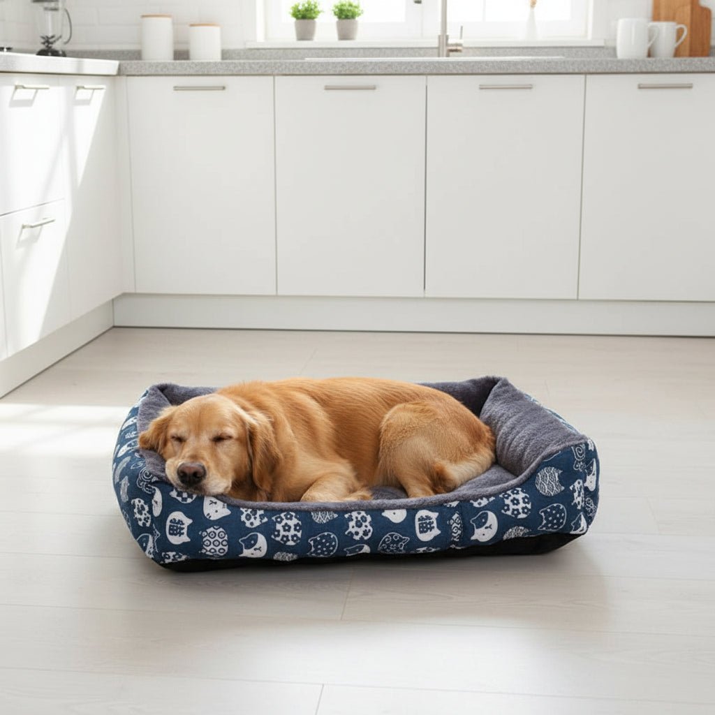 HUGGYPOD – Soft Dog Nest Lounger for Year-Round Comfort 1