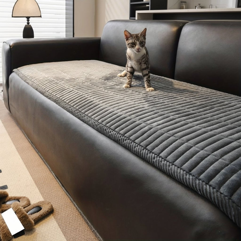 Cozy Quilted Sofa Covers - Soft Microfiber Couch Slipcovers for Stylish Protection 4