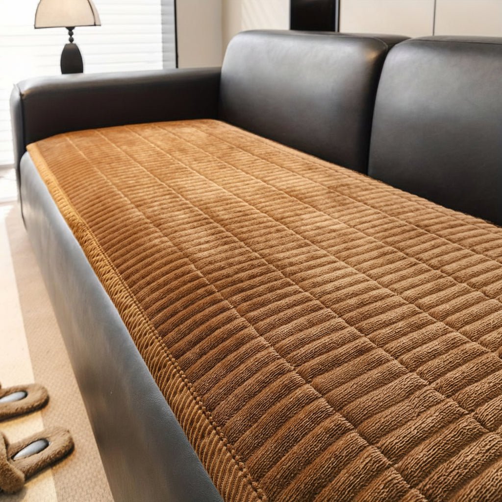 Cozy Quilted Sofa Covers - Soft Microfiber Couch Slipcovers for Stylish Protection 3