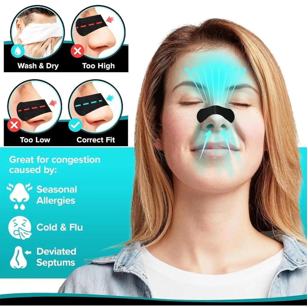 NOSEFLOW ACTIVEBREATHE – Nasal Breathing Strips for Enhanced Airflow 2