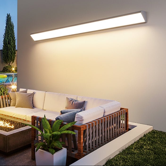 Elegant LED Wall Lamp - Waterproof Outdoor Lighting Solution, Energy Efficient Aluminum Design 0