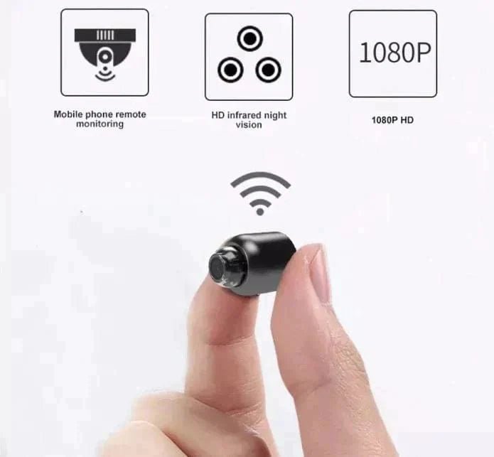 NIGHTVIEW CAM – Pequena Câmara Sem Fios com HD e Visão Noturna Aprimorada