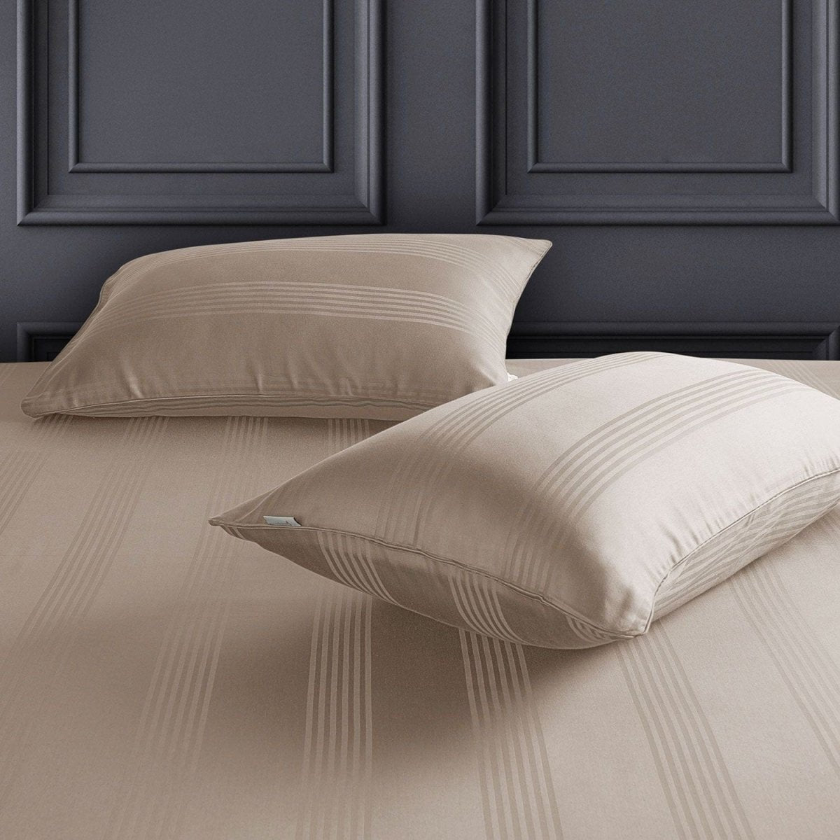 Housses d'oreiller Premium Sérénité | Taies d'oreiller en coton durable pour un confort quotidien et un style intemporel