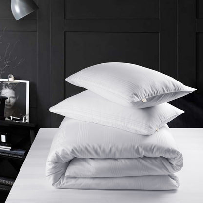 Housses d'oreiller Premium Sérénité | Taies d'oreiller en coton durable pour un confort quotidien et un style intemporel