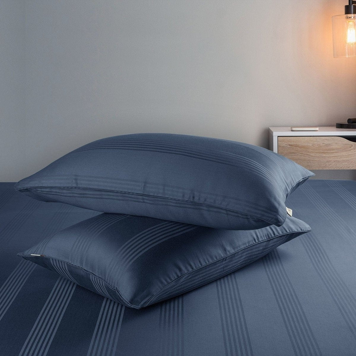 Housses d'oreiller Premium Sérénité | Taies d'oreiller en coton durable pour un confort quotidien et un style intemporel