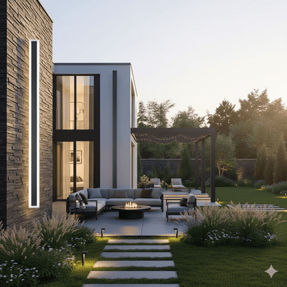 NOCTARA – Elegant Modern Outdoor Wall Light for Garden & Balcony