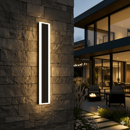 NOCTARA – Elegant Modern Outdoor Wall Light for Garden & Balcony