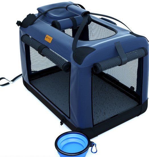  Nomad Pet Pod - foldable transport bag with soft inner lining & ventilation-1