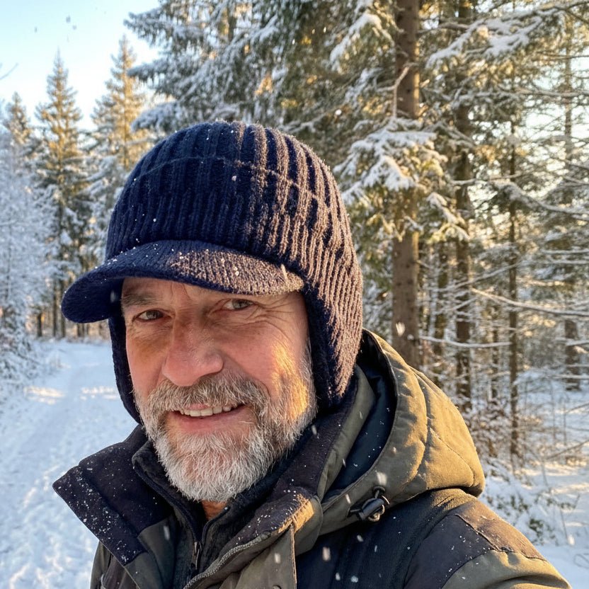 PolarWarm - Unisex Scandinavian Winter Hat with Ear Protection & Cozy Lining 0