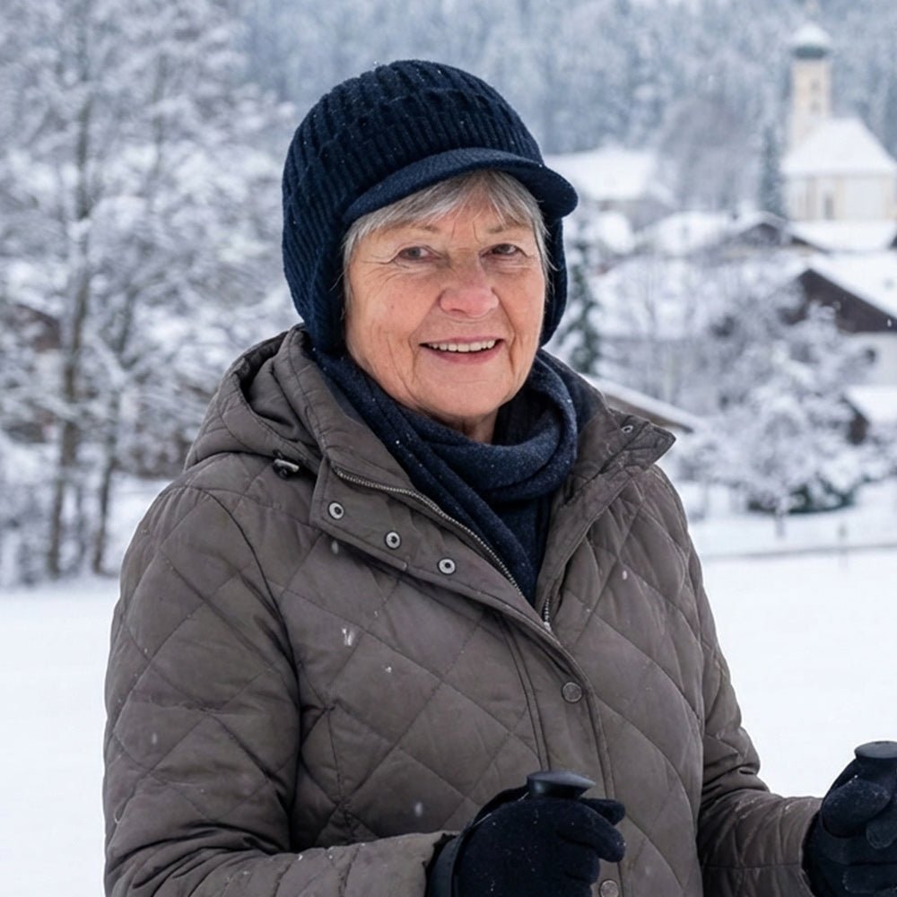 PolarWarm - Unisex Scandinavian Winter Hat with Ear Protection & Cozy Lining 6