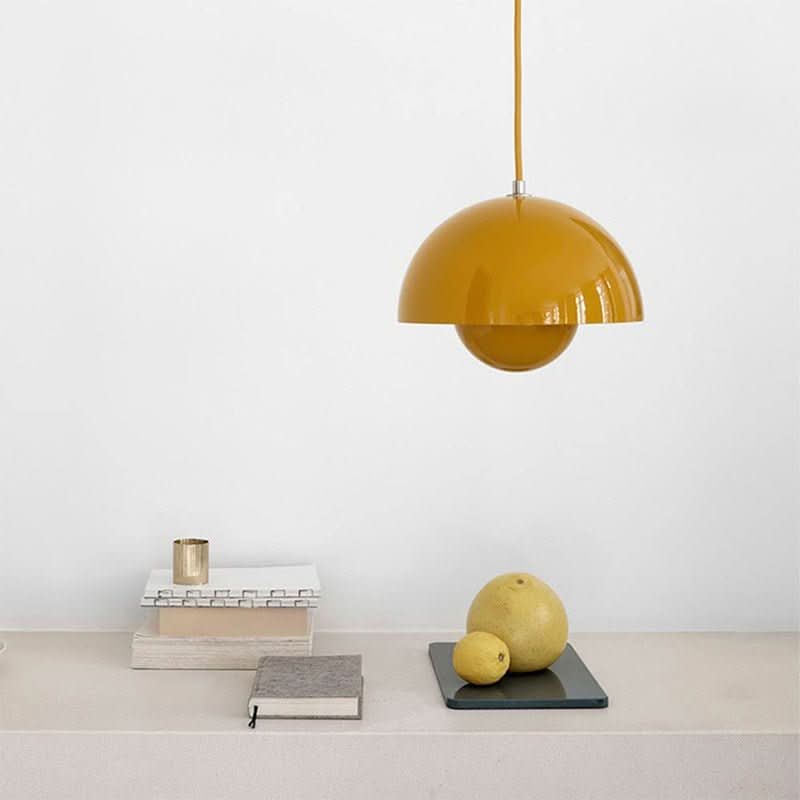 Nordic FlowerPot Pendant Light - Danish design for cozy bedroom lighting 0