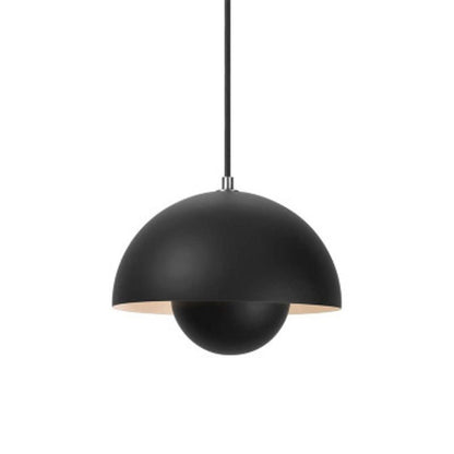 Nordic FlowerPot Pendant Light - Danish design for cozy bedroom lighting 10