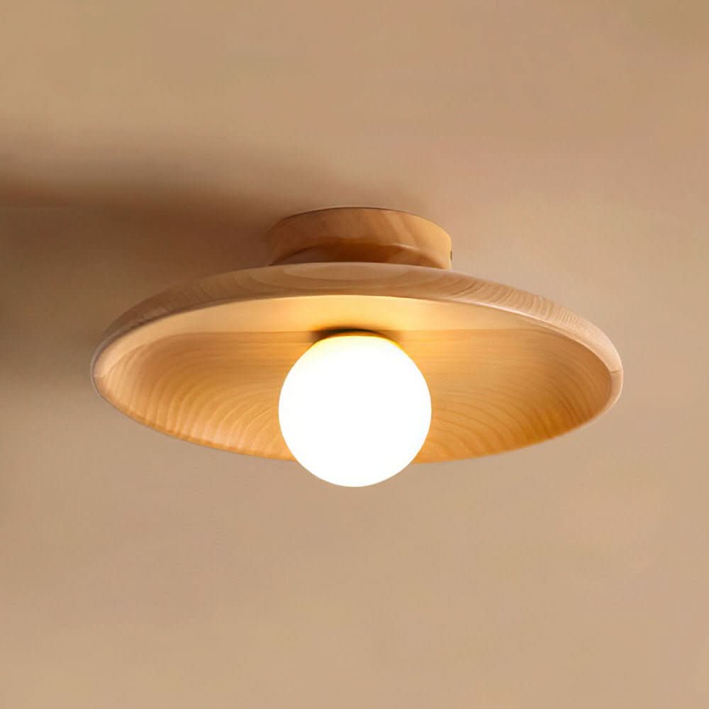 NordicBeam – Wooden Ceiling Lamp with Minimalist Design