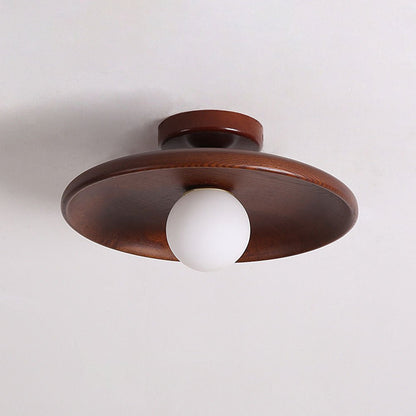 NordicBeam - Lampada da soffitto in legno dal design minimalista