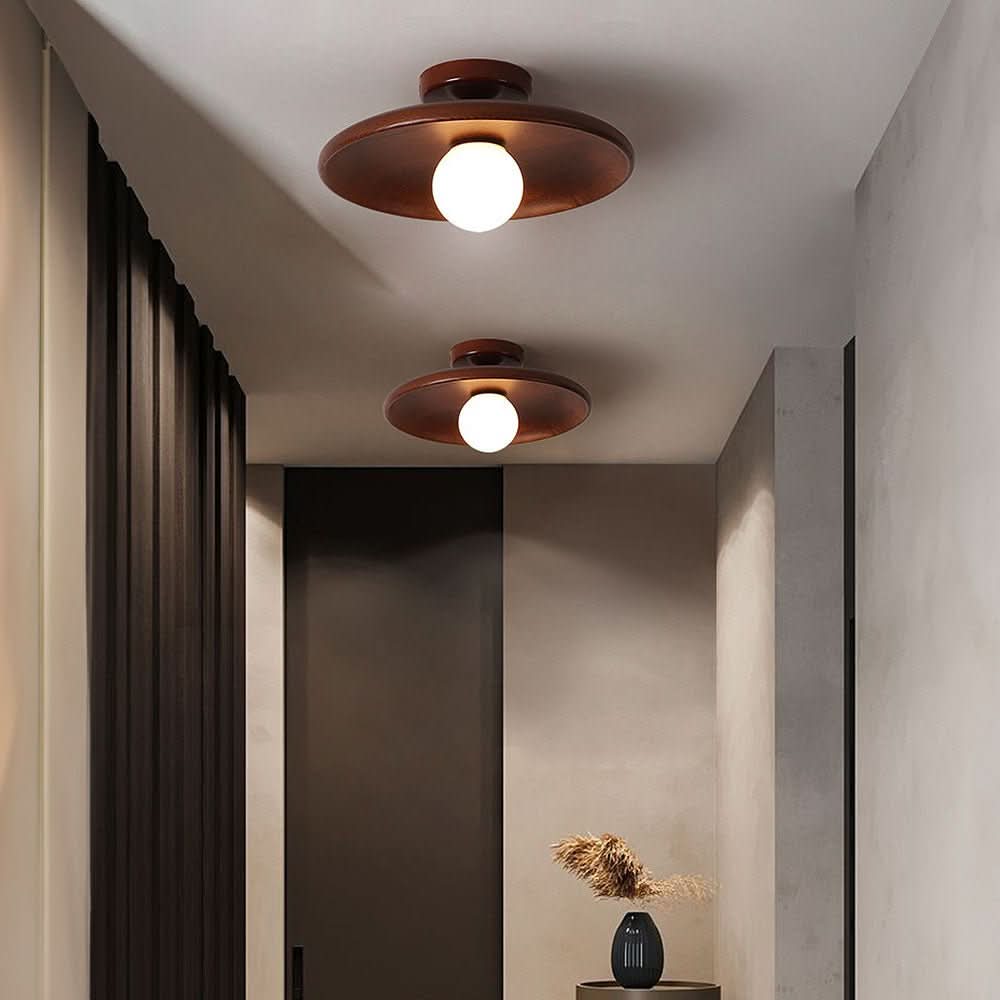 NordicBeam – Wooden Ceiling Lamp with Minimalist Design