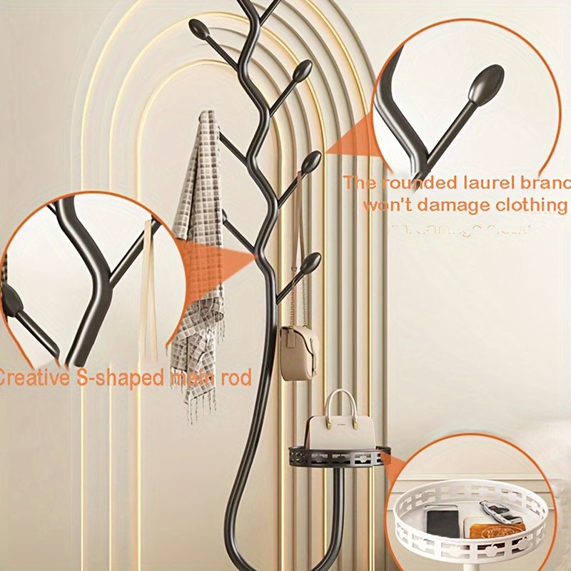 BranchLine - Modern Coat Rack with Unique Branch Hooks for Stylish Organization 3