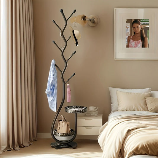 BranchLine - Modern Coat Rack with Unique Branch Hooks for Stylish Organization 2