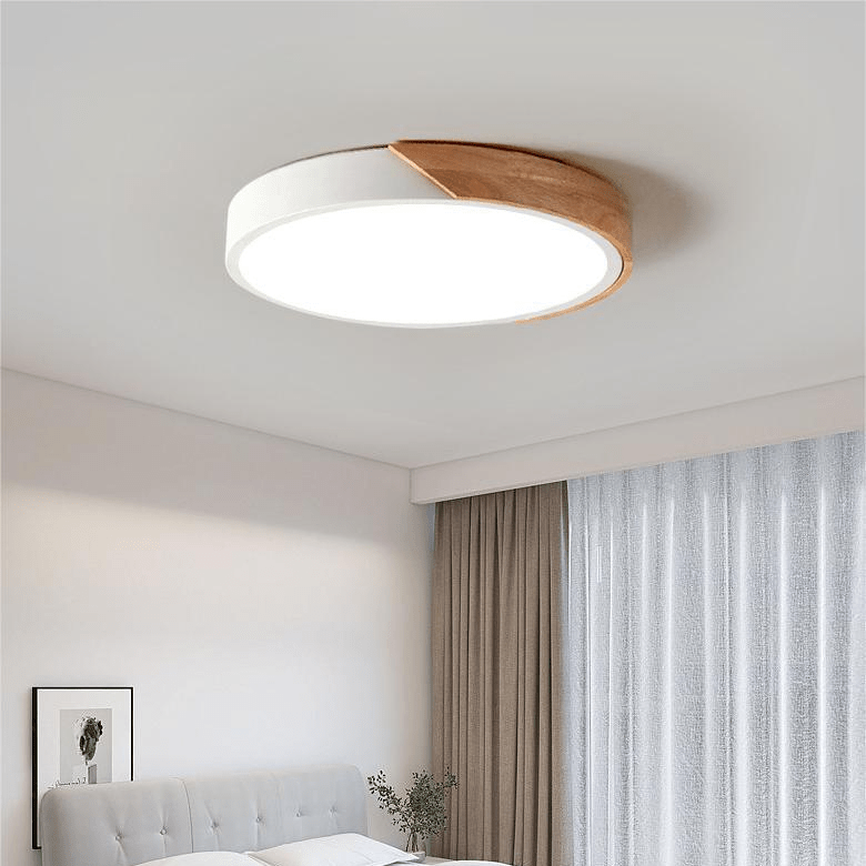 Macaroon Light-Nordic LED lamp made of wood for a cozy living ambience 2