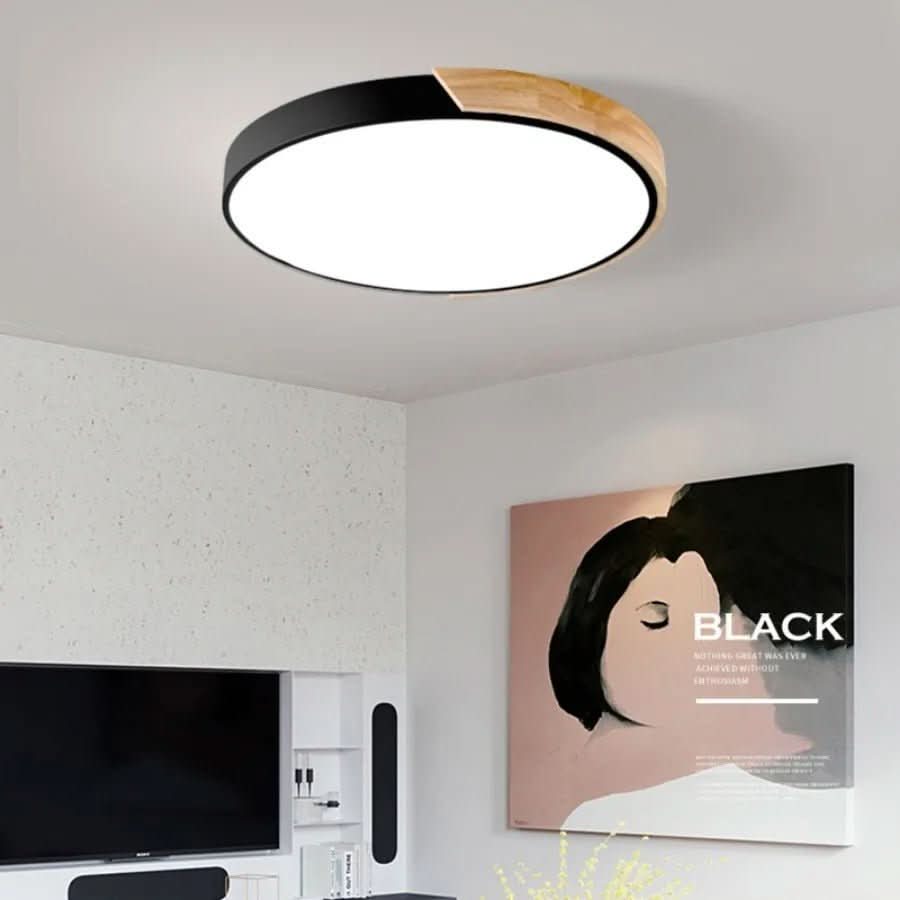 Macaroon Light-Nordic LED lamp made of wood for a cozy living ambience 1
