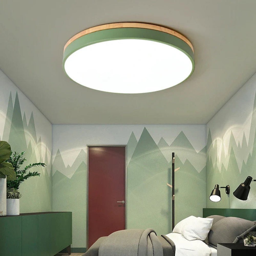 NORDLUMINA LIGHT - Plafonnier moderne en bois naturel pour chaque pièce