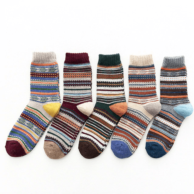 FROSTHIVE – Unisex Wool & Cotton Blend with Scandinavian Patterns 3