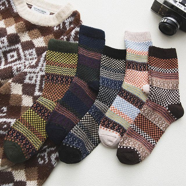 FROSTHIVE – Unisex Wool & Cotton Blend with Scandinavian Patterns 4