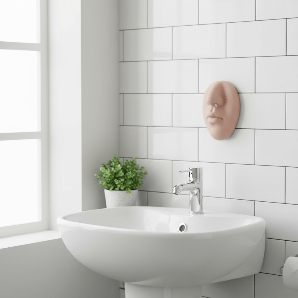 NOSEFLOW – Nose-Shaped Wall-Mounted Soap Dispenser for Home Decor 1