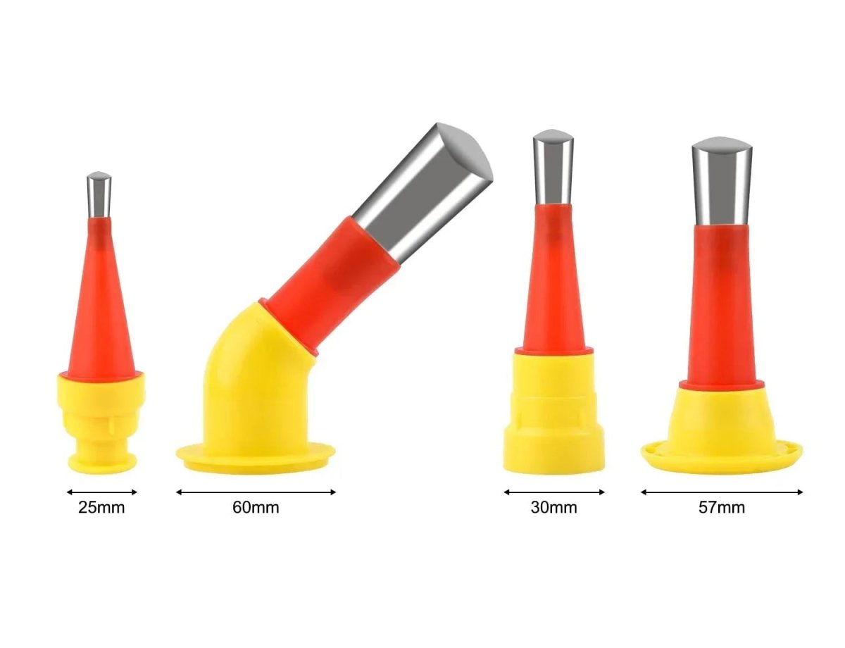 Professional Caulking Nozzle Tool Set - Anti-Drip Design for Clean Seals 5