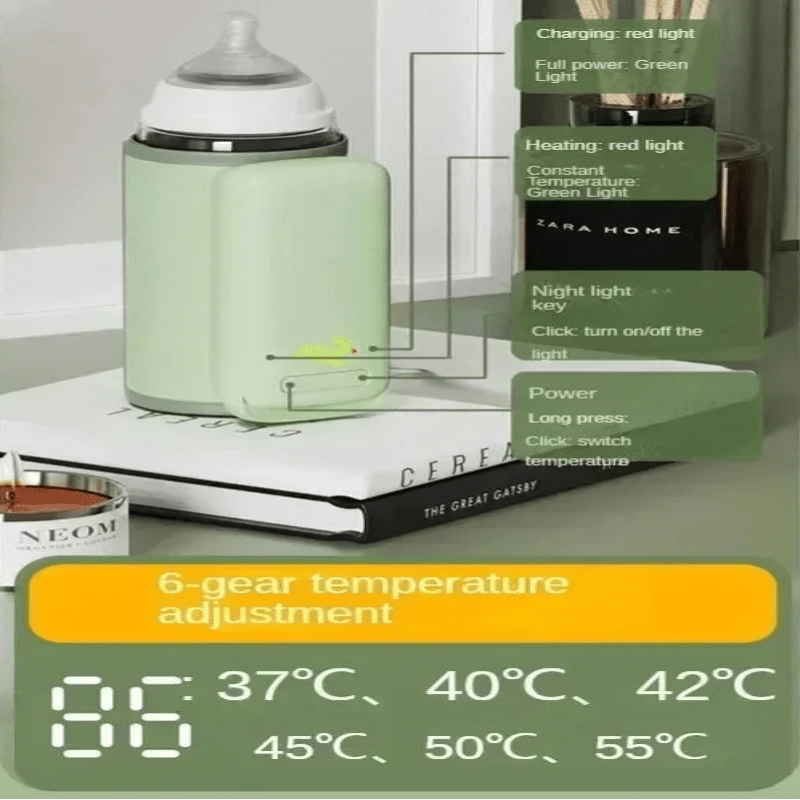 MILKWAY – Portable Baby Bottle Warmer with Precise Temperature Control 2