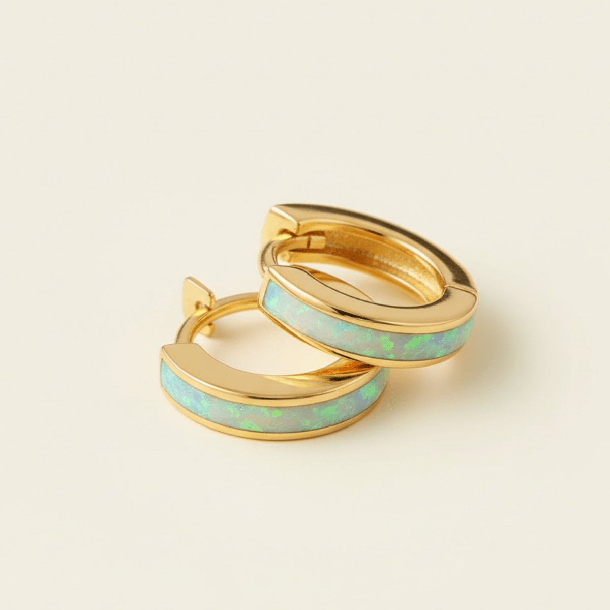 Pendientes Ocean Hue Huggies