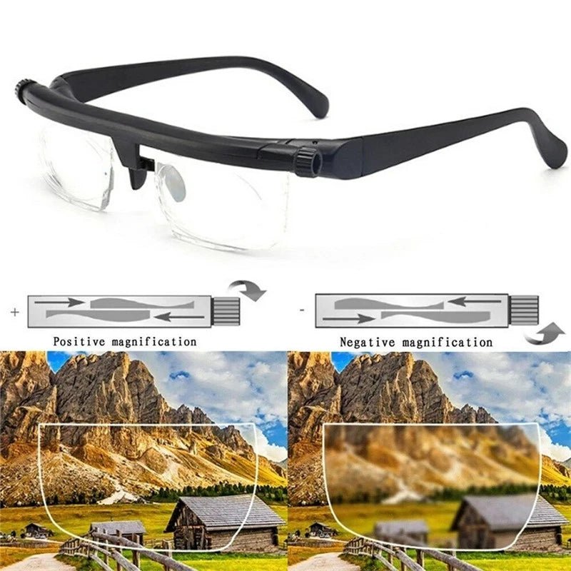 Optiflex Vision – Säädettävät lukulasit selkeään näköön