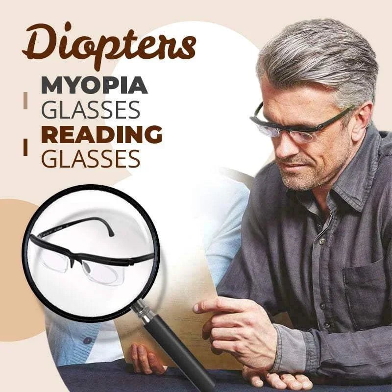 Optiflex Vision – Säädettävät lukulasit selkeään näköön
