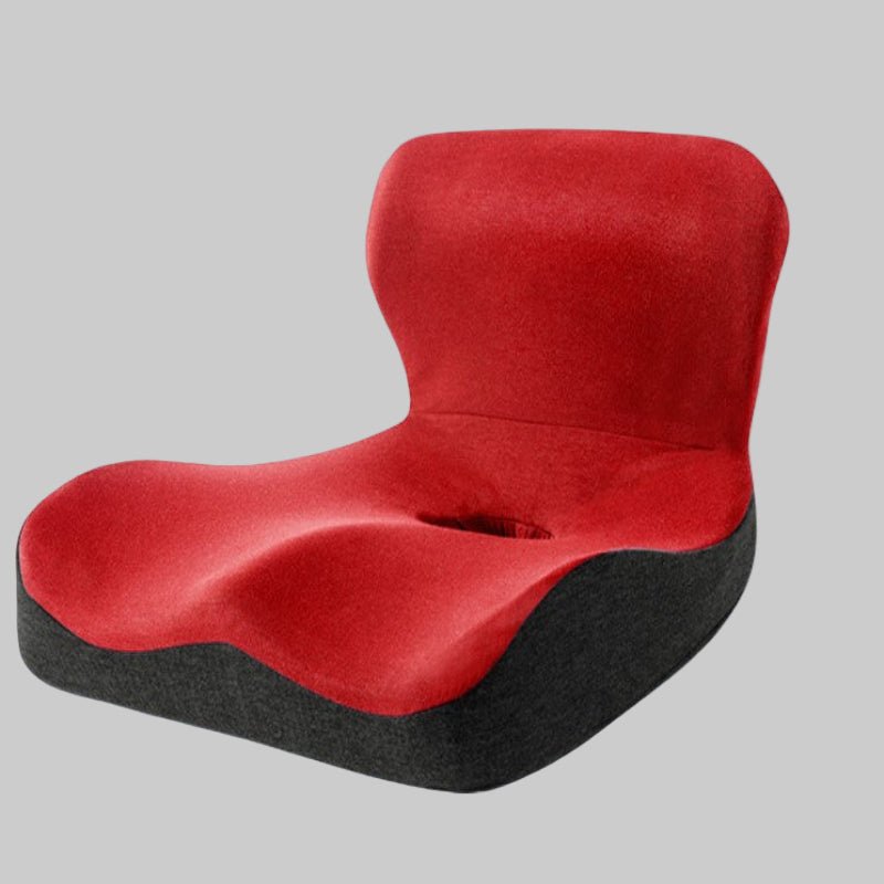 ErgoComfort - L Shape Memory Foam Orthopedic Seat Cushion for Back Pain Relief 6