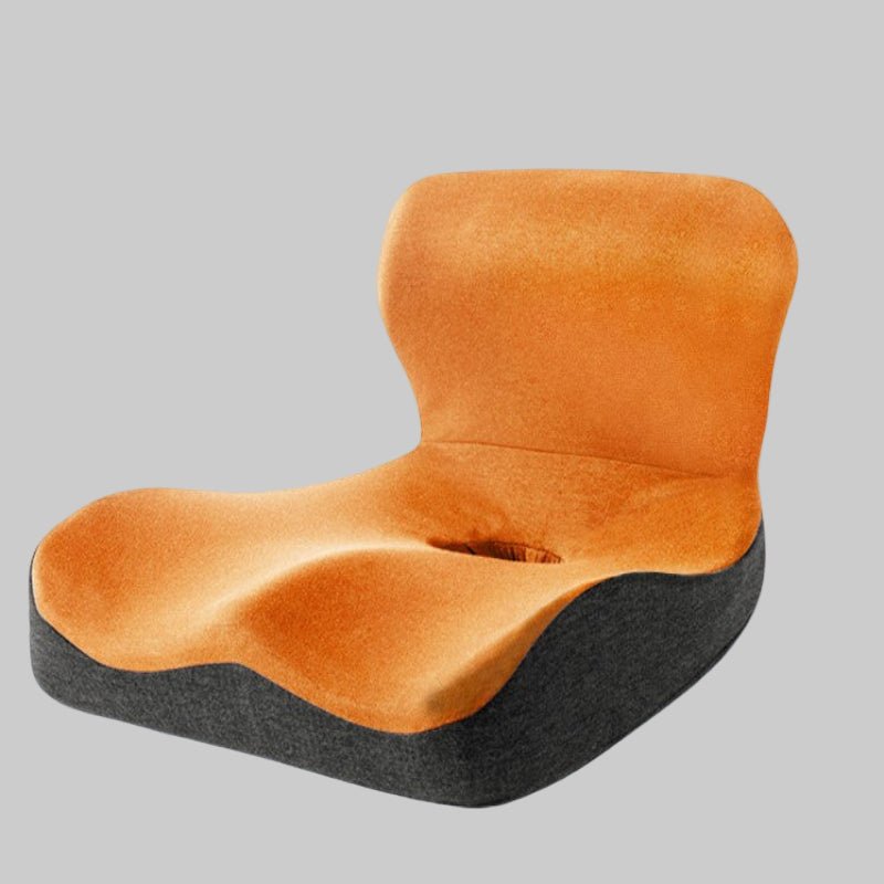 ErgoComfort - L Shape Memory Foam Orthopedic Seat Cushion for Back Pain Relief 4