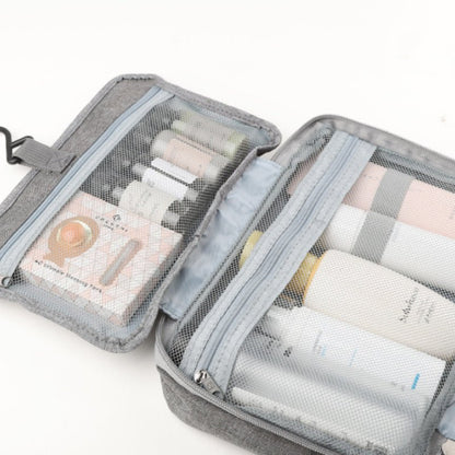 Organivoy – Organizador compacto de cosméticos de viaje con compartimentos inteligentes