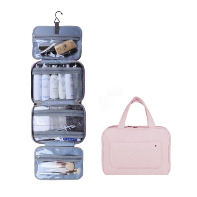 Organivoy – Organizador compacto de cosméticos de viaje con compartimentos inteligentes