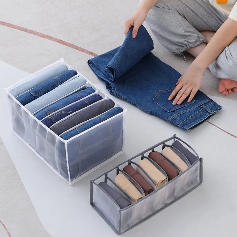 Versatile Storage Organizer for Underwear, Socks & Accessories - Space-Saving Fabric Design 3