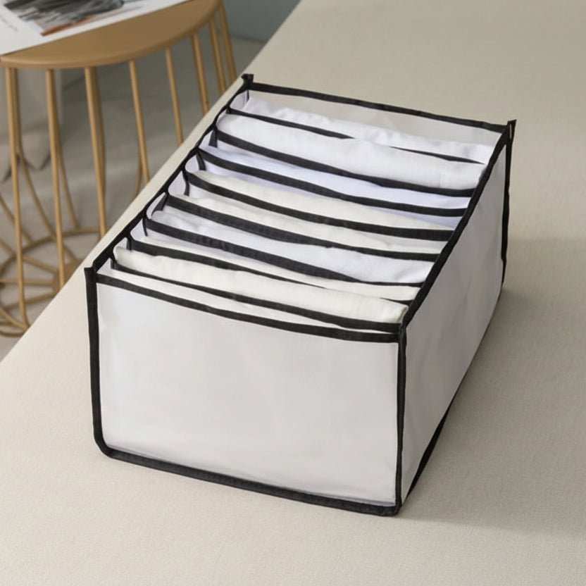 Versatile Storage Organizer for Underwear, Socks & Accessories - Space-Saving Fabric Design 7