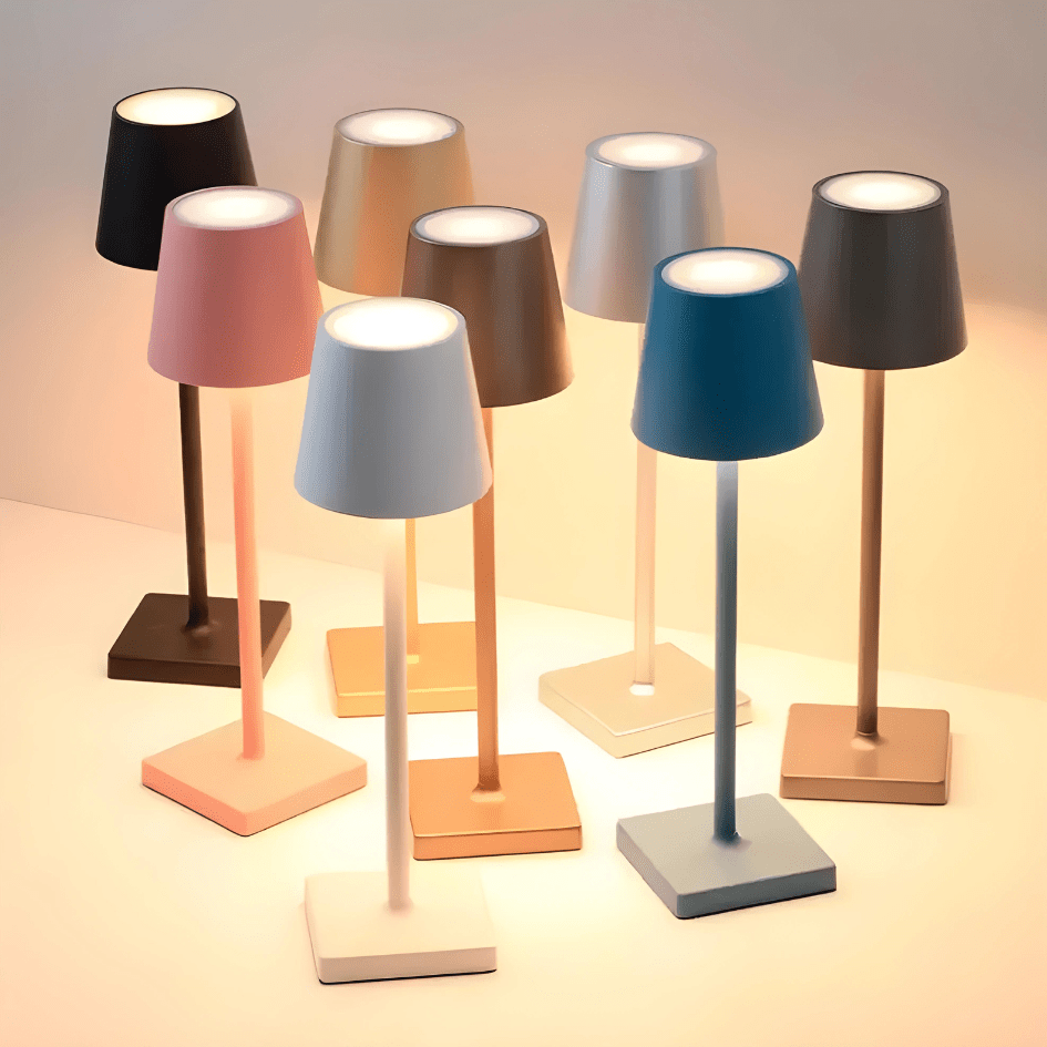 RAYLOOM – Wireless Rechargeable LED Table Lamp for Flexible Lighting