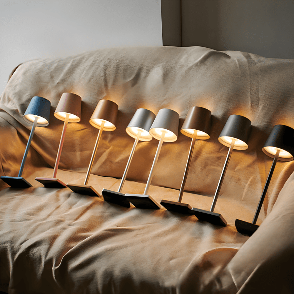RAYLOOM – Wireless Rechargeable LED Table Lamp for Flexible Lighting
