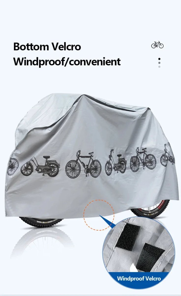 CYCLOSHIELD PRO – Premium Waterproof Bicycle Cover for All-Weather Protection 4
