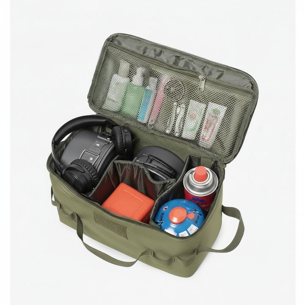 OUTTREK – Spacious Outdoor Camping Gear Storage Bag in Tough 600D Oxford Material 6