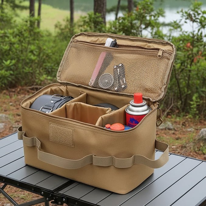 OUTTREK – Spacious Outdoor Camping Gear Storage Bag in Tough 600D Oxford Material 0