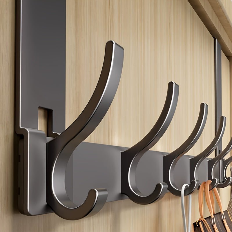 Over-de-De-Deur Haak-modern aluminum door hooks for stylish & space-saving storage 1
