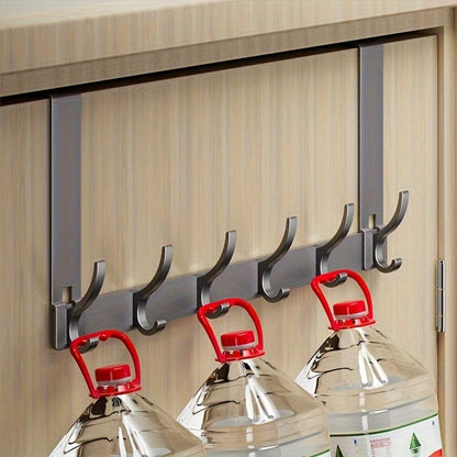Over-de-De-Deur Haak-modern aluminum door hooks for stylish & space-saving storage 4