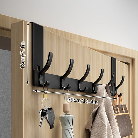 Over-de-De-Deur Haak-modern aluminum door hooks for stylish & space-saving storage 0
